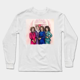 Those Southern Belles - Designing Women Long Sleeve T-Shirt